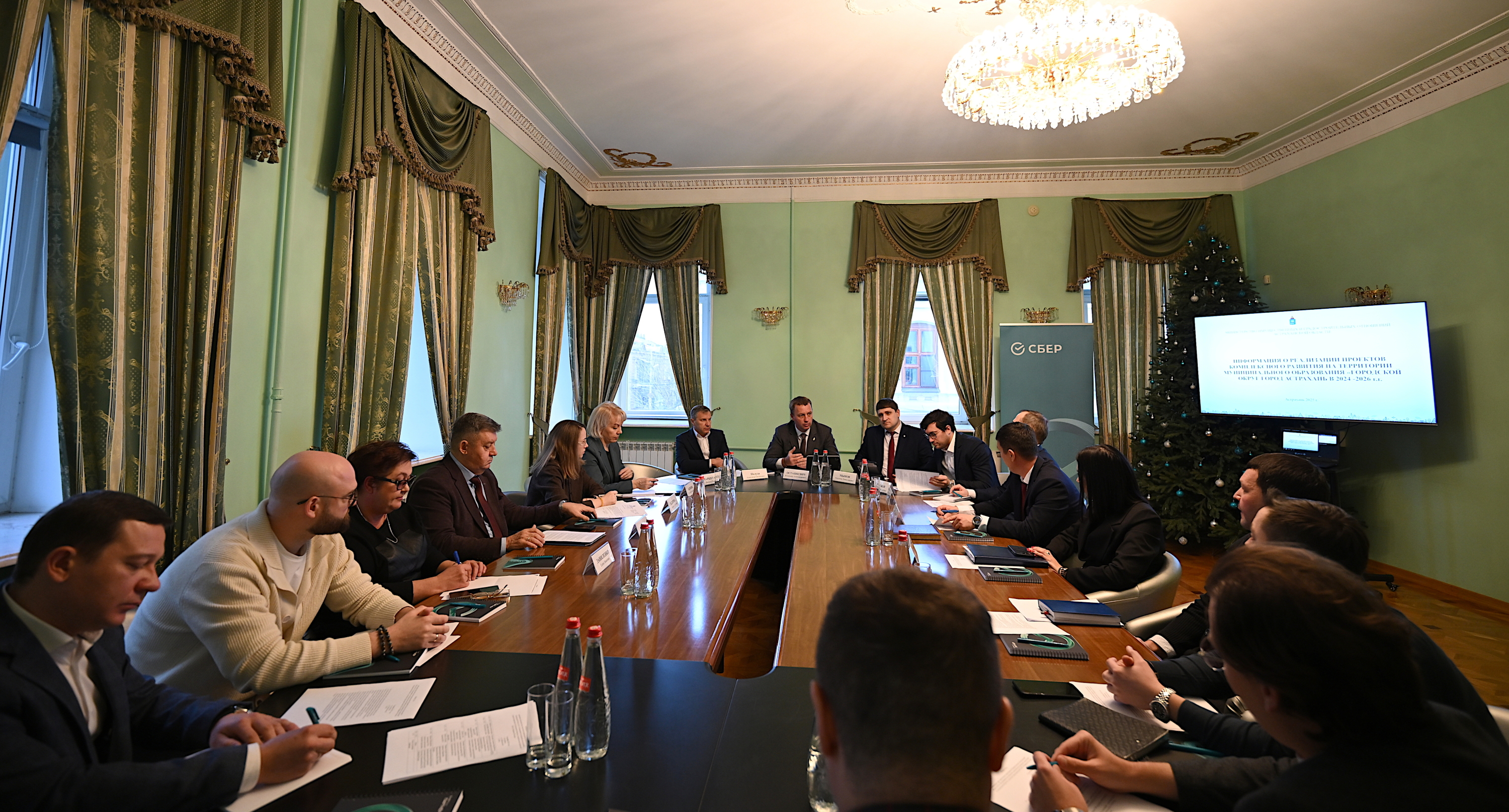 Совещание по вопросам комплексного развития территорий Астраханской области